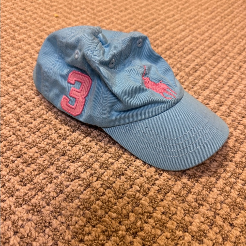 Kids Blue and Pink Cap